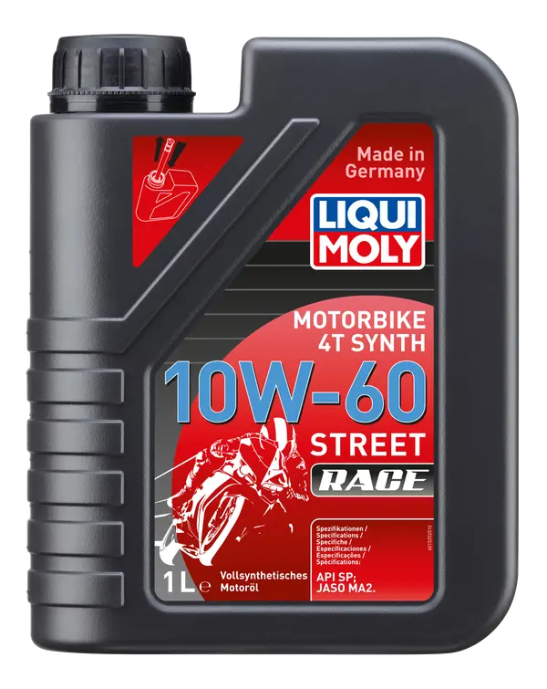 LIQUI MOLY MOTORBIKE 10W50 STREET RACE Synthetic oil 4T 1L