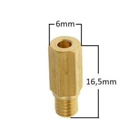 Main Jet Tec-X 84-150 Flat side Keihin 1pc 