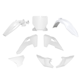 Racetech Plastic Set HUSQVARNA TC 85 2025 White
