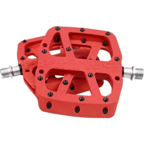 E*THIRTEEN Base Pedals 100x110mm Red