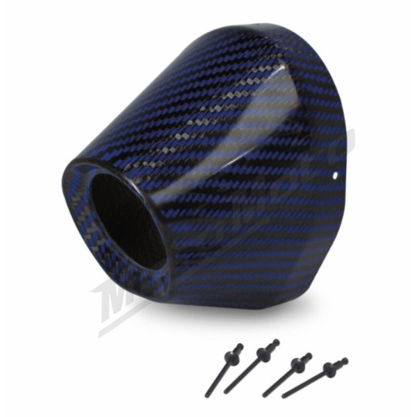 PRO CIRCUIT End Cap Carbon Fiber Blue Ø11.4x4.45cm