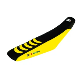Blackbird sėdynės užvalkalas DOUBLE GRIP 3 SUZUKI RM 85 02-23 Geltona/Juoda