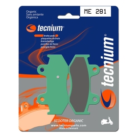 TECNIUM organinės stabdžių trinkelės ME281 Suzuki AN 250-400cc Burgman 99-06