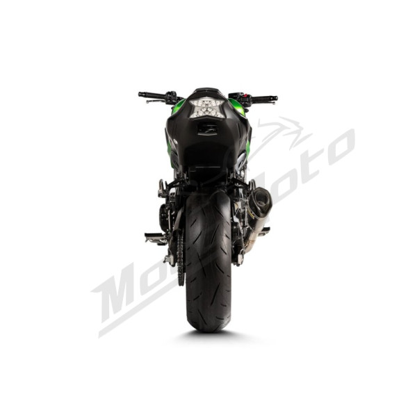 AKRAPOVIC Slip-On Line Muffler Titanium / Carbon Fiber Kawasaki Z 900 2025