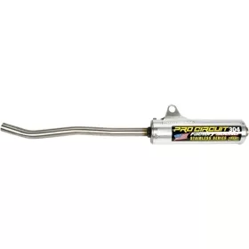 PRO CIRCUIT 304 Silencer Stainless Steel/Aluminum Honda CR 80 87-95