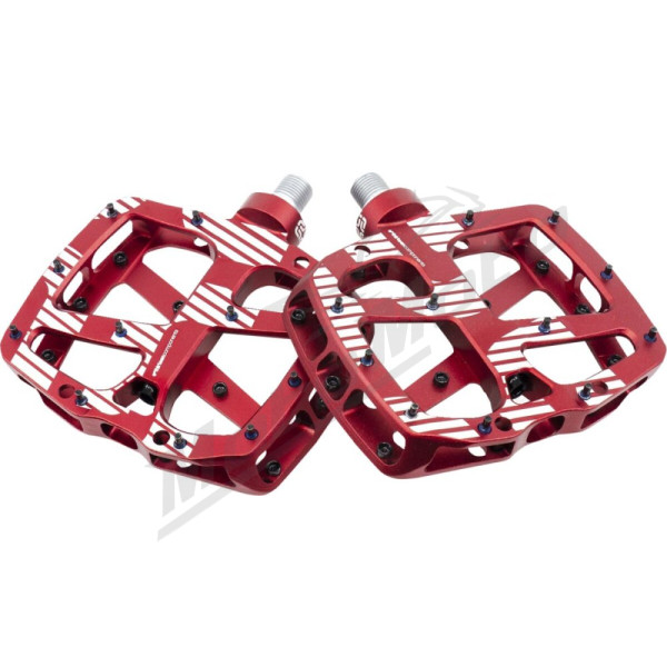 E*THIRTEEN Plus Pedals 100x110mm Red