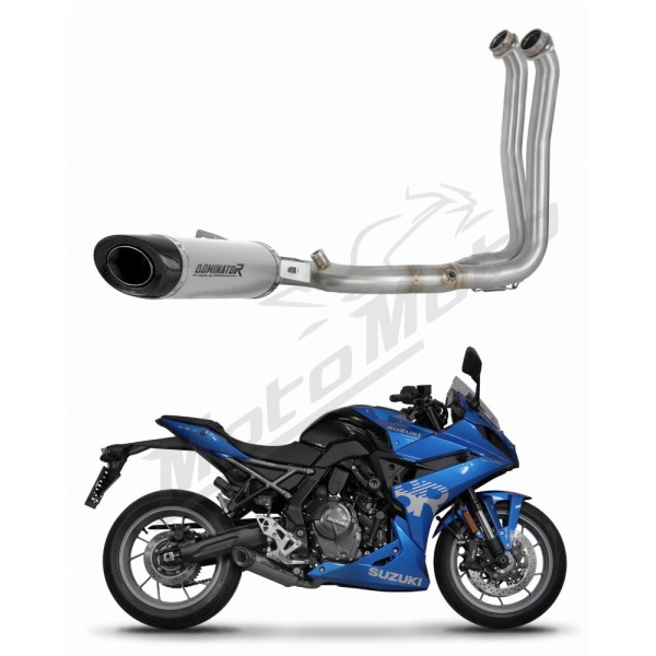 Suzuki GSX-8R / 8S 2023-2025 Dominator Pilna išmetimo sistema titaninė HP8 + dB killer