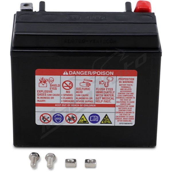 YUASA AGM Maintenance-Free Battery YUASA FA YTX12 12V 10Ah
