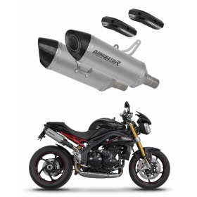 Triumph Speed Triple 1050 2011-2016 Exhaust Silencer Muffler Titanium HP8 + dB killer