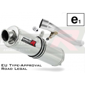 Exhaust kit Dominator HOMOLOGATED ROUND SUZUKI GSF 1200 BANDIT / S 1996-2000
