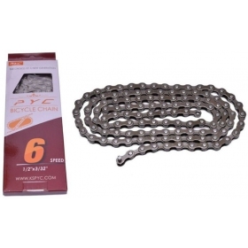 Bicycle chain PYC P6003 6 gears 116 links