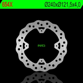 NG BRAKES 654X galinis fiksuotas stabdžių diskas HM / HONDA 125-450 02-24