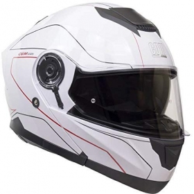 CGM 506G Kyoto White flip-up helmet