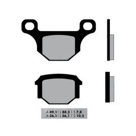 Brake pads NOVASCOOT FT3187 / MCB765 STANDARD