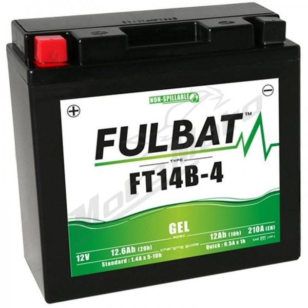 FULBAT Accumulator battery 12 Ah 210 12V FT14B-4 