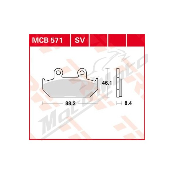 TRW SV Series Sindered Brake Pads Honda CBR / NX / RS / VFR 125-1000cc 86-95