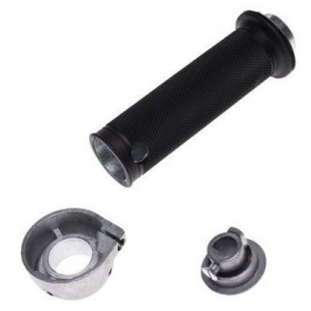 Accelerator grip + cover + mounting 22mm 1pc.