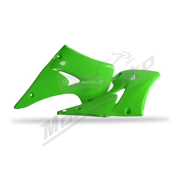 POLISPORT Radiator Covers Kawasaki KX 125-250 03-08