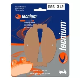 TECNIUM Maxi Scooter Sintered Metal Brake pads MSS312 Yamaha Majesty / T-Max 400-500cc 04-14