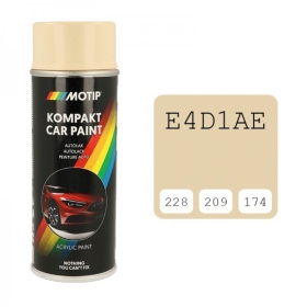 MOTIP Coloured paint E4D1AE 400ml