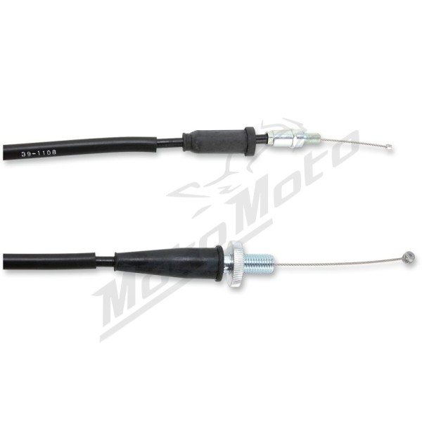 MOOSE OFFROAD Black Vinyl Throttle Cable Husaberg / Husqvarna / KTM 85-380cc 97-17