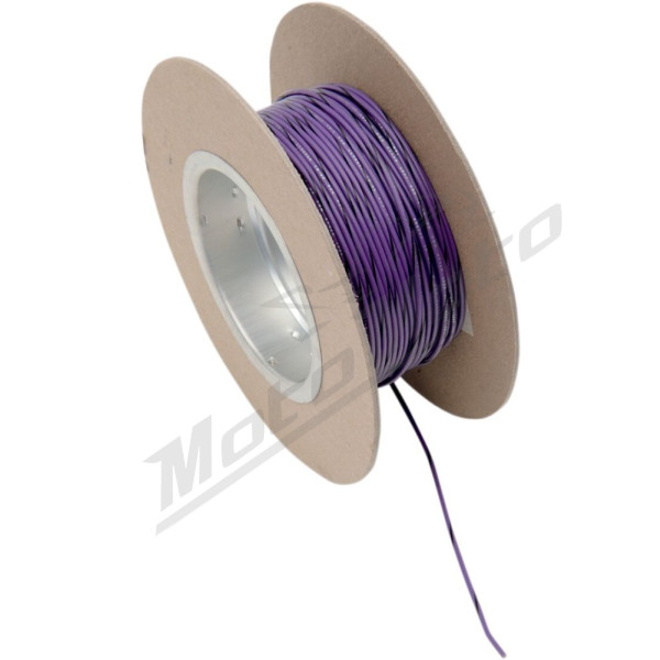 NAMZ OEM spalvos laido ritė Violetinė / Juoda 18 AWG 30,5m