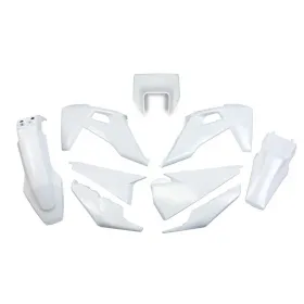 UFO Plastic kit white Husqvarna TE / FE 150-450 20-23