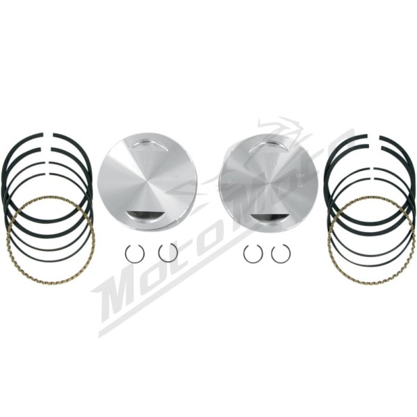 S&S CYCLE Piston Kit for S&S Motors Harley Davidson FLH / FLHR / FLHS 1340cc 84-99