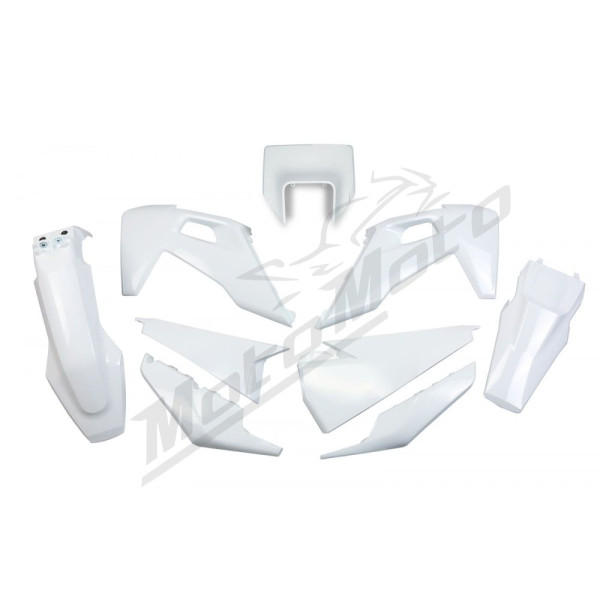 UFO Plastic kit white Husqvarna TE / FE 150-450 20-23