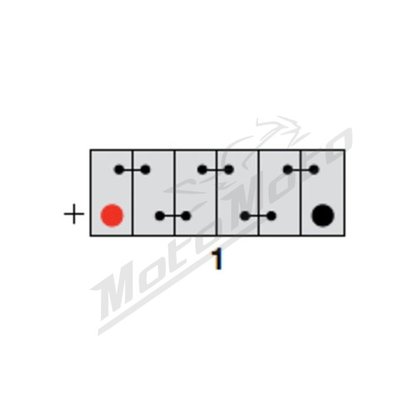 Yuasa Garden 896 Akumuliatorius 12V 26Ah