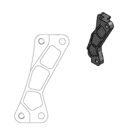 MOTO-MASTER SM Street Front Brake Caliper Adaptor 320mm Yamaha WR 250-450F 16-19 