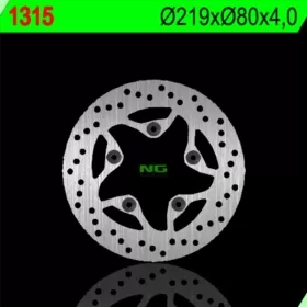 NG BRAKES 1315 Front / Rear Round Fixed Brake Disc DAELIM ROADWIN / S1 / S2 / S3 125-250 03-18