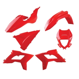 Polisport plastic kit BETA RR 125/480cc 18-19  Red