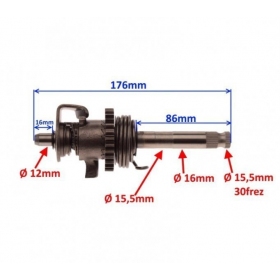 Užkūrimo pusmėnulis ZIPP VZ-2 176mm