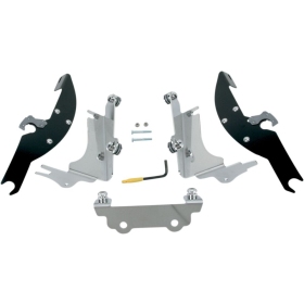 MEMPHIS SHADES METRIC Windshield Trigger-Lock Complete Mount Kit Kawasaki VN 800-1500 96-06