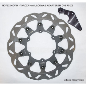 NG Front Floating Brake Disc 320X118X5mm Suzuki / Yamaha 125-450cc 96-20
