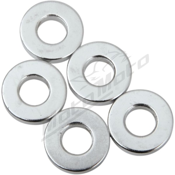 DRAG SPECIALTIES Replacement Spacers Poveržlės M6 5pcs.