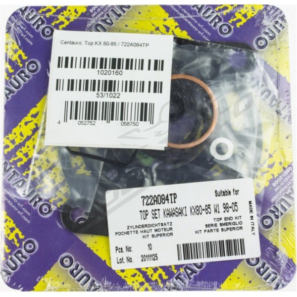 CENTAURO Top End Gasket Set KAWASAKI KX 80-85cc 1998-2013