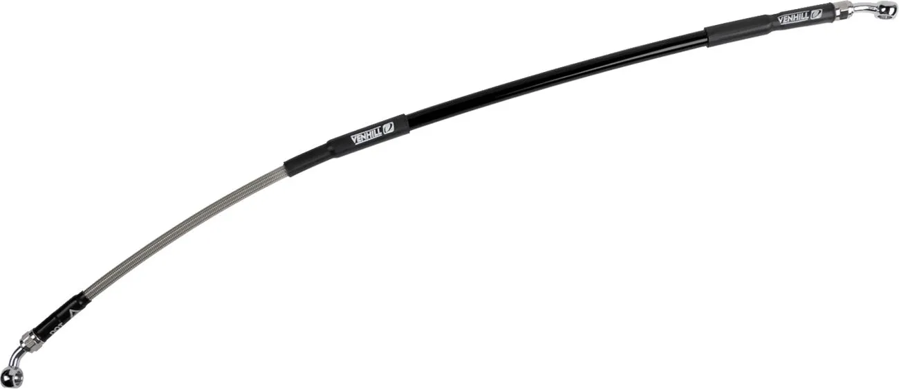 MOOSE OFFROAD Rear Stainless Steel Braided Brake Line Husqvarna / KTM 85-105cc 03-20