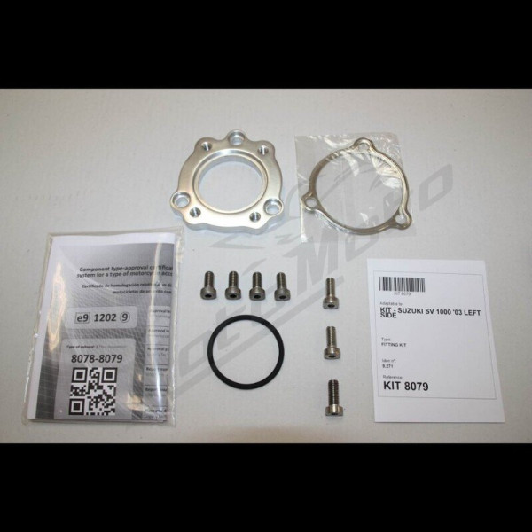 IXIL Hexoval Extrem Aliuminio / nerūdijančio plieno duslintuvas Suzuki SV 1000 03-05