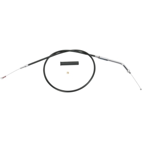 DRAG SPECIALTIES Black Vinyl Throttle/Idle Cable Harley Davidson FLH / FLHC / FLHT / FLHTC / FLST 1000-1340cc 81-89