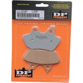 DP BRAKES Sintered Metal Brake Pads Harley Davidson FLHR / FLHRC / FLHRCI / FLHRI / FLHRS / FLHRSI / FLHT 1250-1690cc 04-07