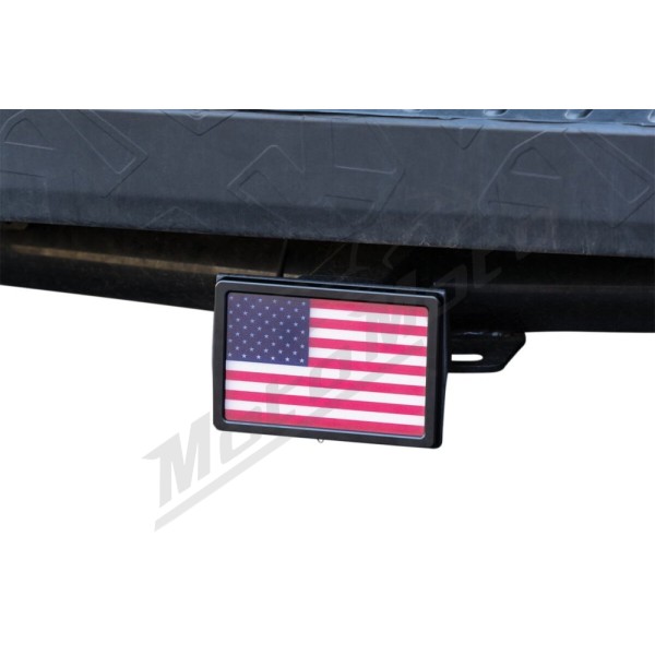 KURYAKYN Freedom Flag LED Receiver Hitch Cover