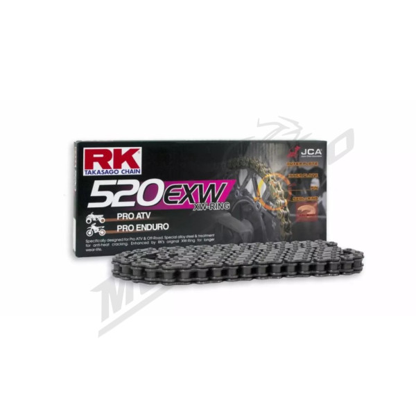 RK drive chain GB520EXW (xw-ring) standard color