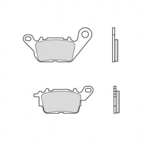 TECNIUM Scooter Organic Brake pads ME443 Yamaha N-MAX / Delight 125 15-25