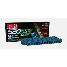 Rk drive chain BB520XRE (xw-ring) blue