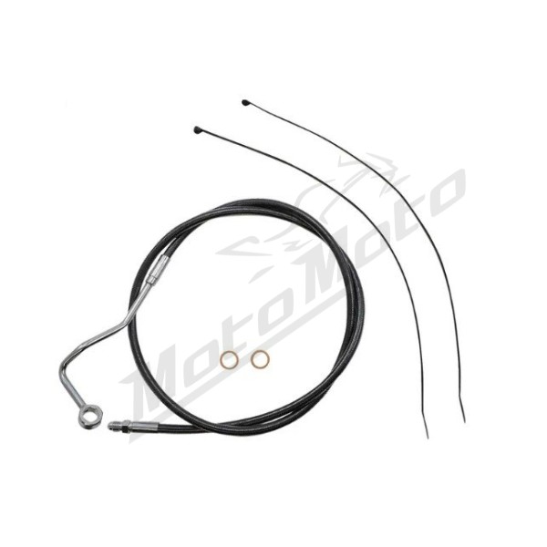 MAGNUM SHIELDING Black Pearl Handlebar Installation Kit 45.5/51cm Harley Davidson FLHR 1750 21-22