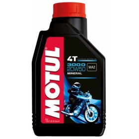 Alyva MOTUL 3000 20W50 Mineralinė - 4T - 1L