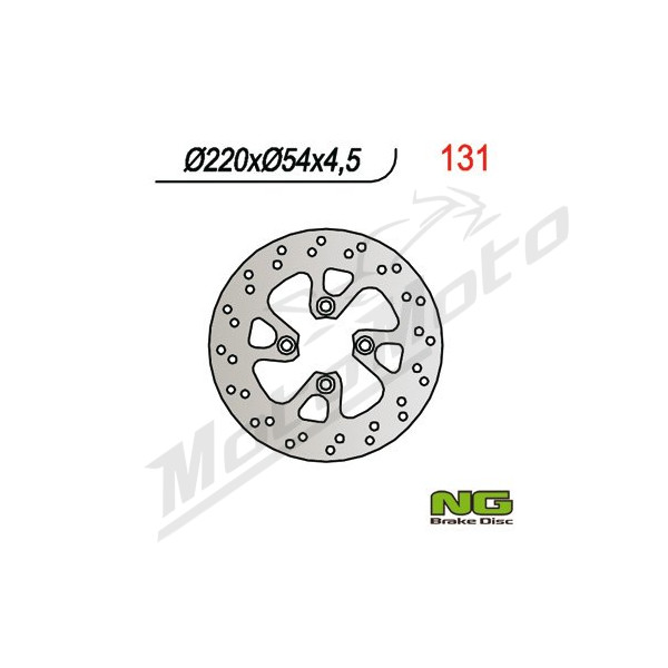 NG Front Fixed Brake Disc 220X54X4.5mm Yamaha YP Majesty 125cc 96-97