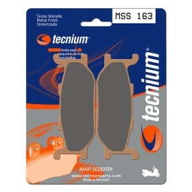TECNIUM Maxi Scooter Sintered Metal Brake pads MSS163 Yamaha Majesty / T-Max 400/500cc 01-04